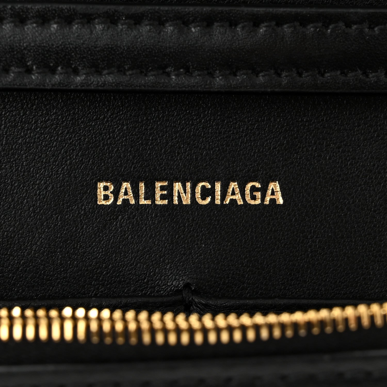 Balenciaga Shiny Box Calfskin Hourglass Chain Bag Black 6 of 10