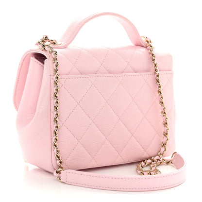 Chanel Caviar Quilted Small Business Affinity Flap Light Pink 3 of 10
