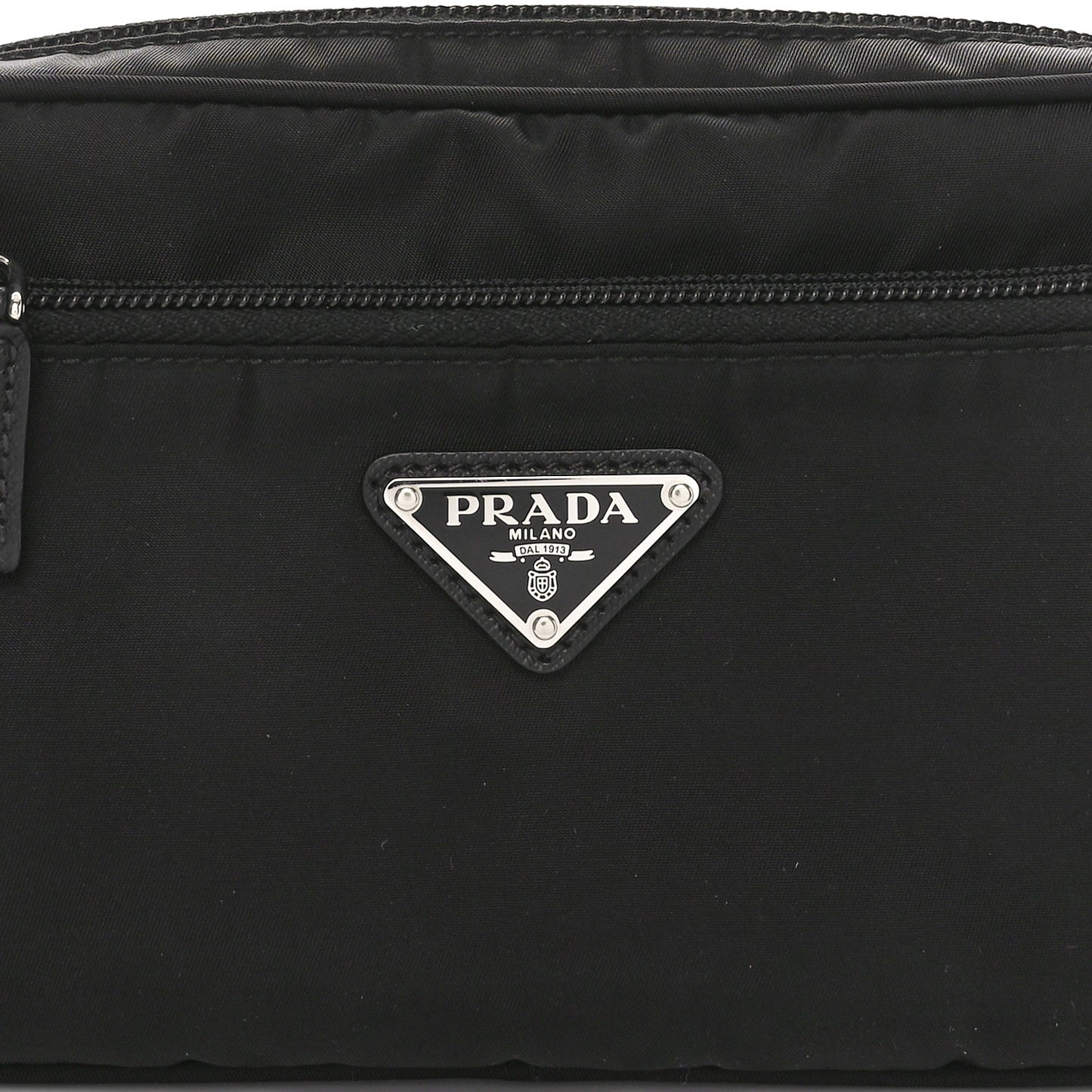 Tessuto Nylon Belt Bag Black