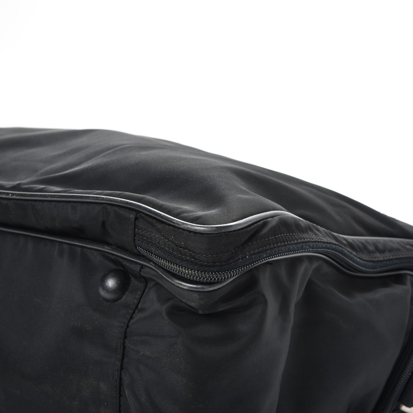 Tessuto Nylon Travel Bag Nero Black