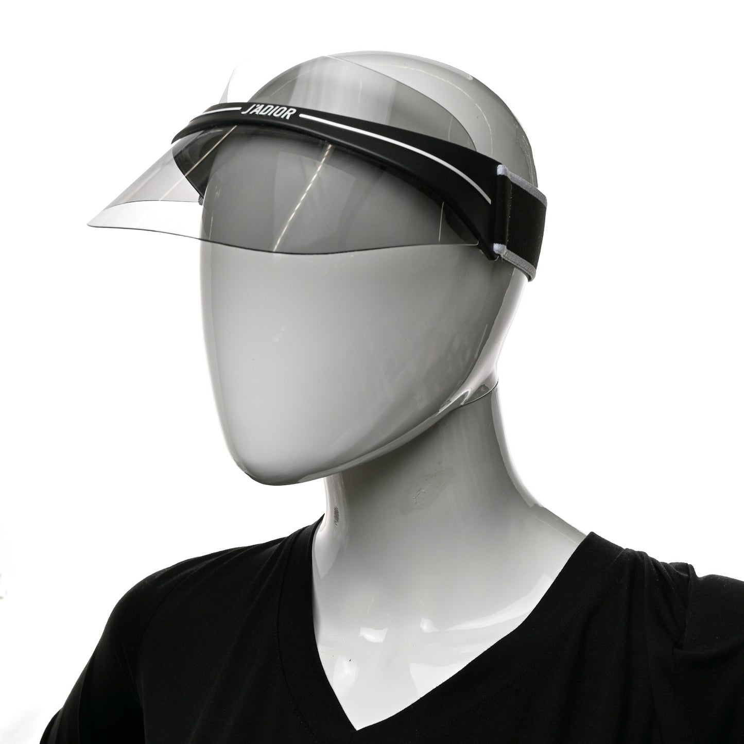 Mirrored DiorClub1 Sun Visor Black