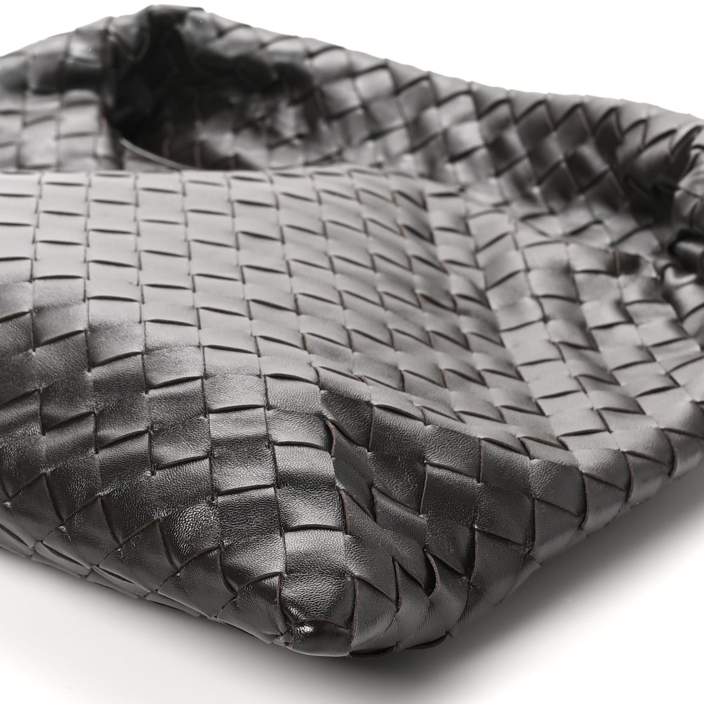 Calfskin Intrecciato Small Hop Fondant