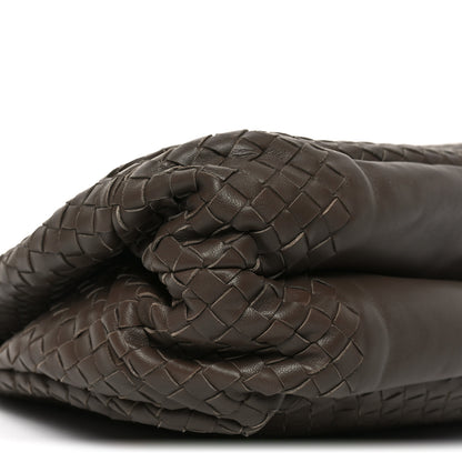Bottega Veneta Nappa Intrecciato Large Campana Ash Scuro 10 of 11