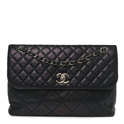 Chanel Calfskin Quilted In The Business Flap Bag Black 1 of 18