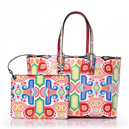Christian Louboutin Patent Tivoli Small East West Cabata Tote Multicolor 1 of 13