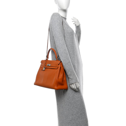 Hermes Taurillon Clemence Kelly Retourne 35 Potiron 2 of 23
