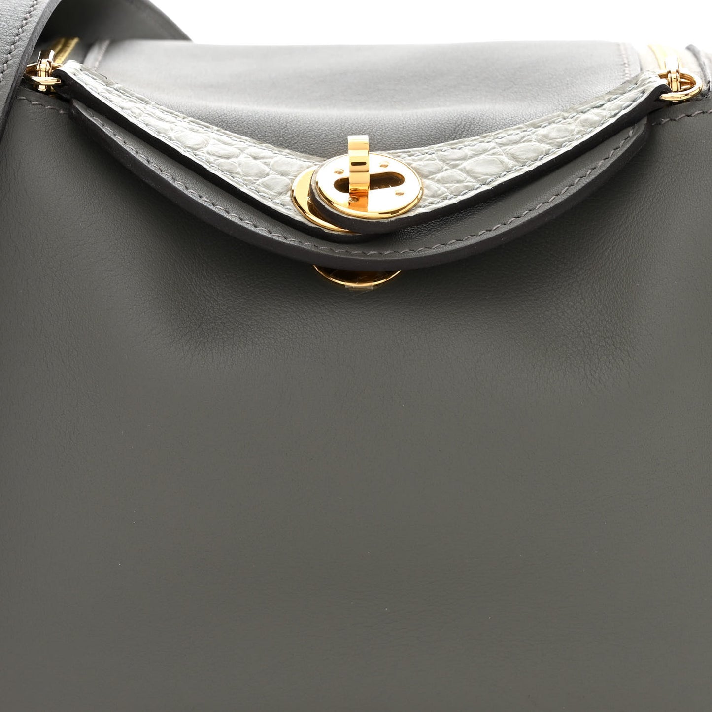 Swift Matte Alligator Mini Touch Lindy 20 Gris Meyer