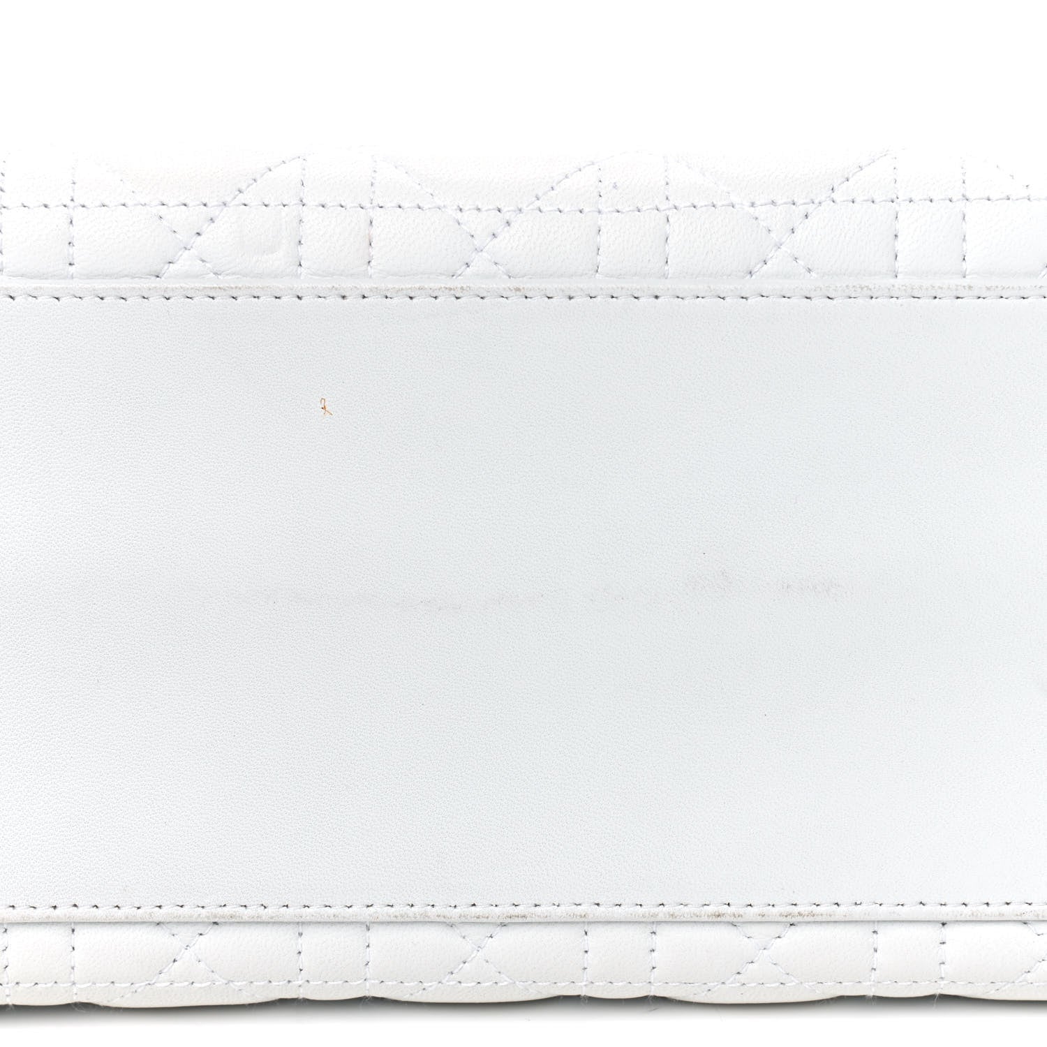 Christian Dior Lambskin Cannage Medium Lady Dior White 5 of 11