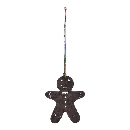 Hermes Taurillon Clemence Epsom Petit H Gingerbread Bag Charm Chocolate 1 of 4