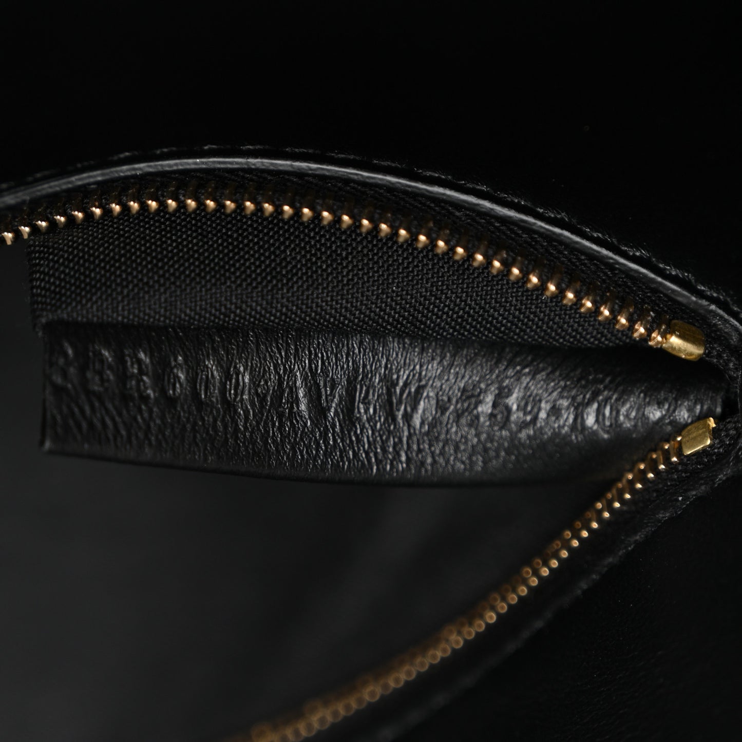 Calf Hair Baguette Black White
