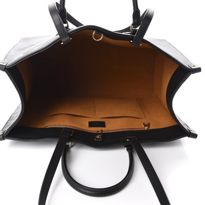 Louis Vuitton Empreinte Monogram Giant Onthego GM Black 5 of 13