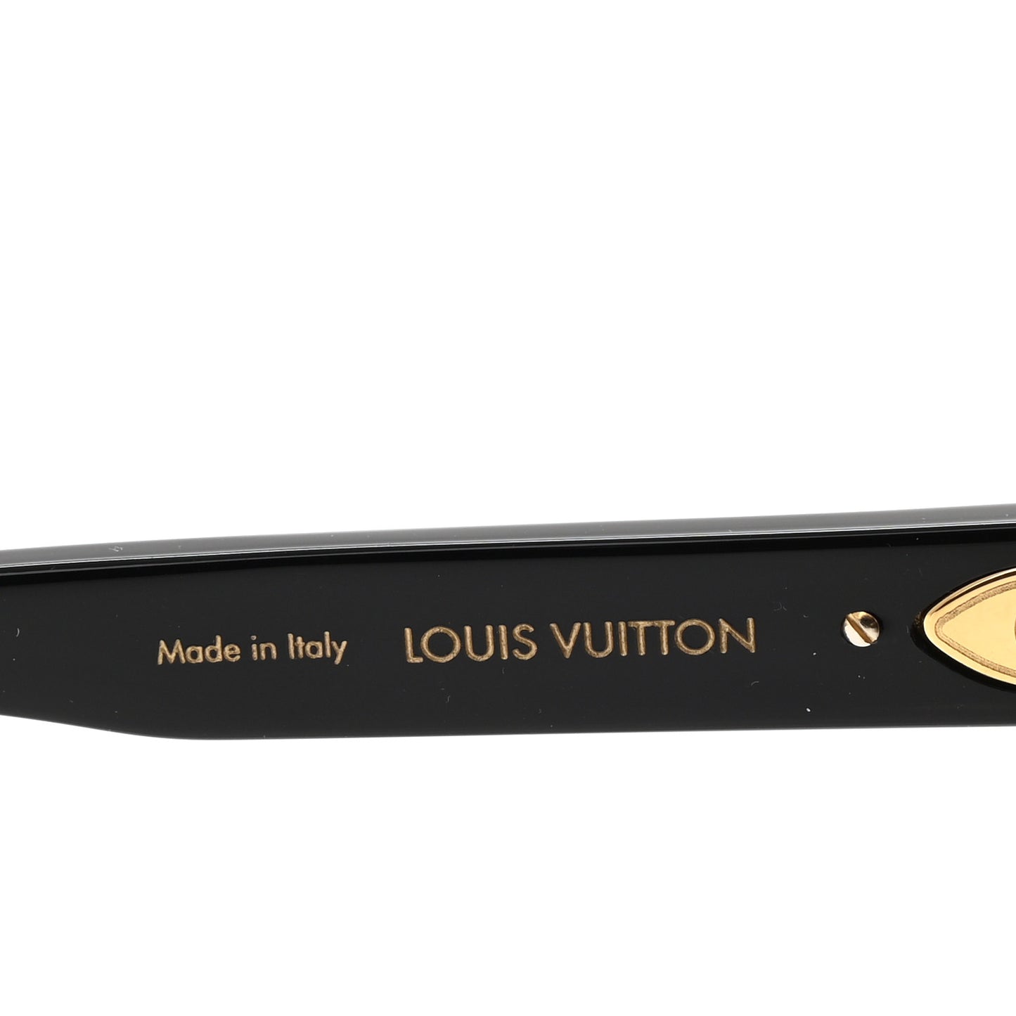 Acetate My Monogram Square Sunglasses Z1523E Black