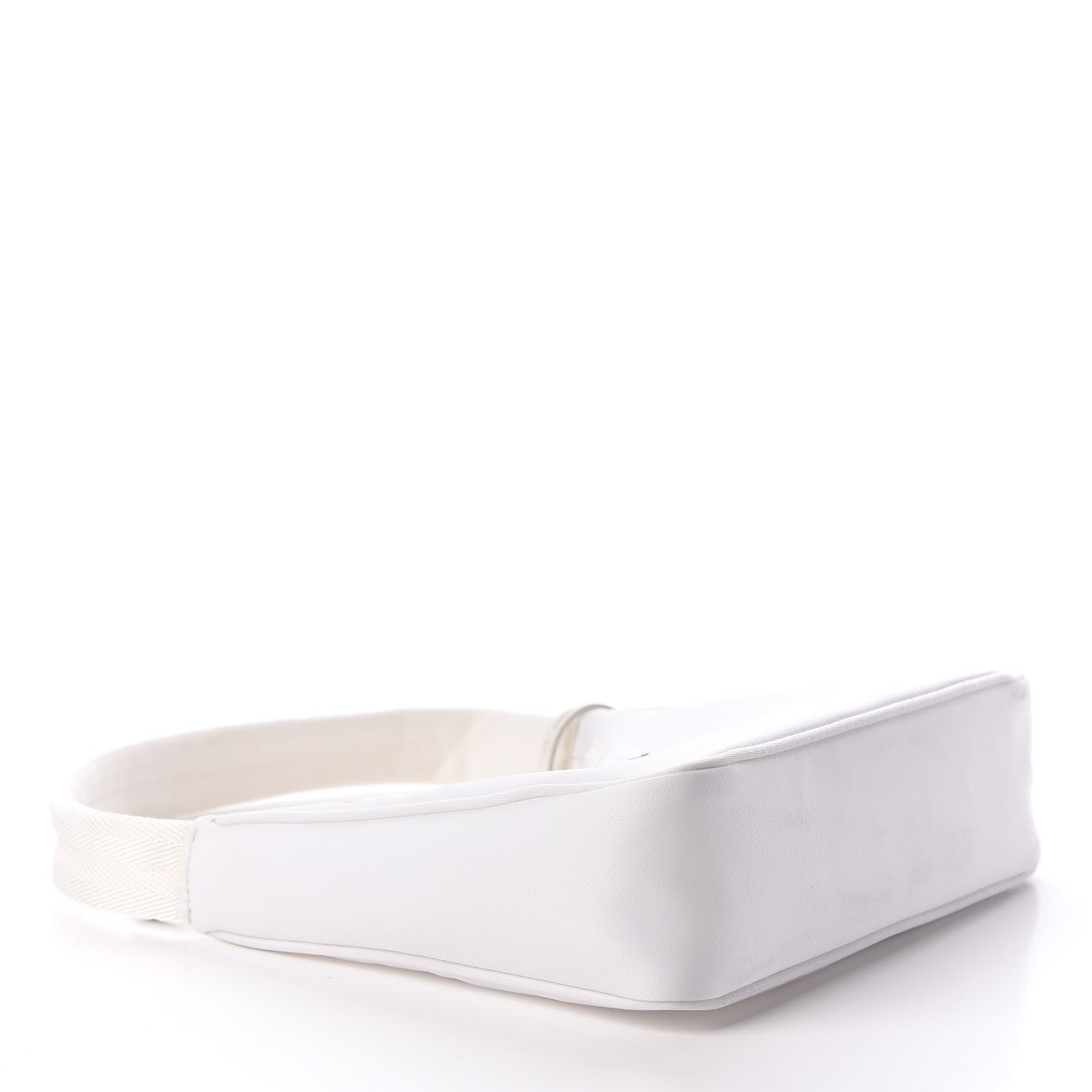 Prada Tessuto Nylon Mini Re-Edition 2000 Bag White 4 of 9