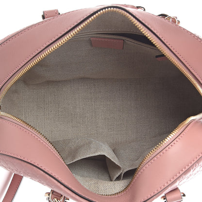 Gucci Soft Microguccissima Medium Crossbody Bag Soft Pink 5 of 12