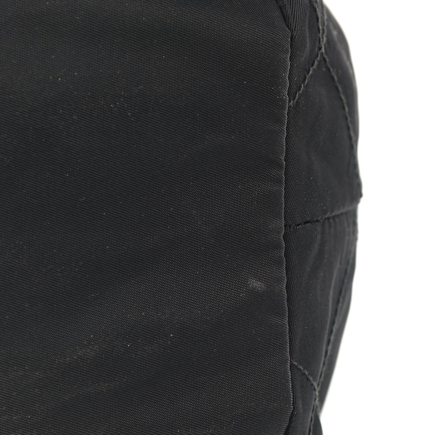 Prada Tessuto Nylon Chain Shoulder Bag Black 10 of 10