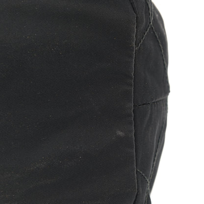 Prada Tessuto Nylon Chain Shoulder Bag Black 10 of 10