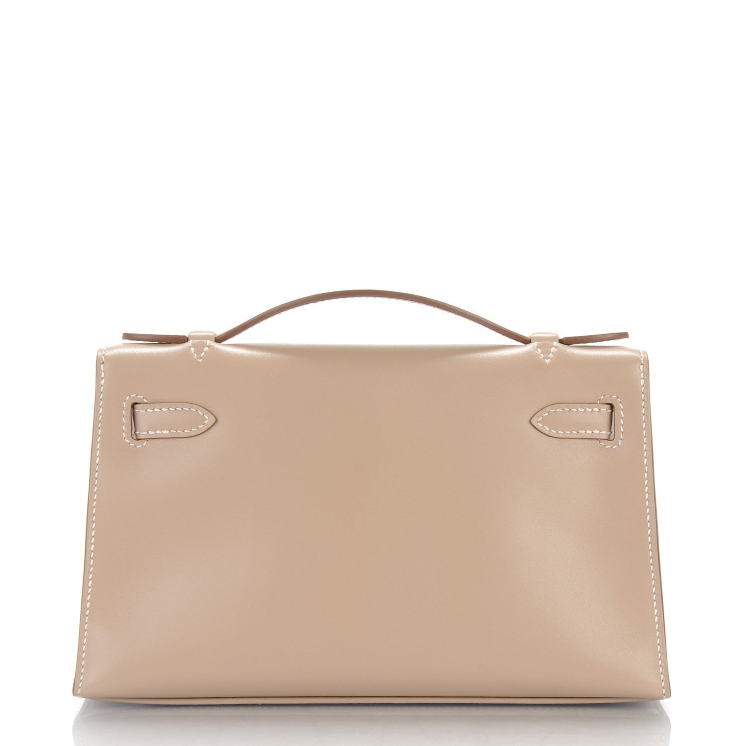 Hermes Swift Kelly Pochette Clutch Etoupe 4 of 16