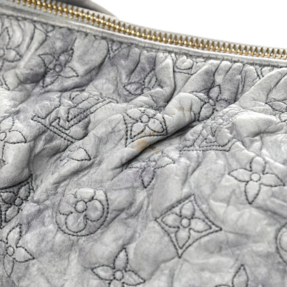 Louis Vuitton Lambskin Olympe Nimbus GM Gris Perle 15 of 17