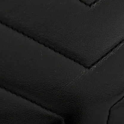 Saint Laurent Calfskin Y Quilted Monogram Toy Loulou Crossbody Bag Black 14 of 14
