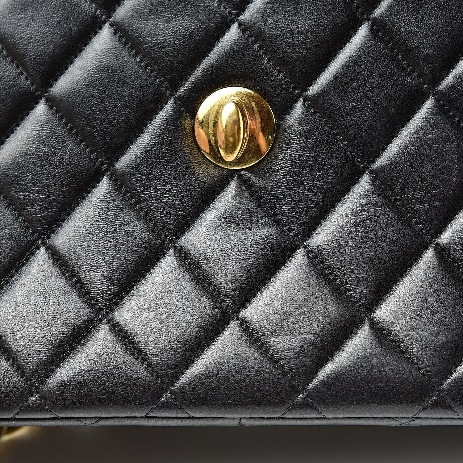 Chanel Lambskin Quilted XL Jumbo Single Flap Black 14 of 21