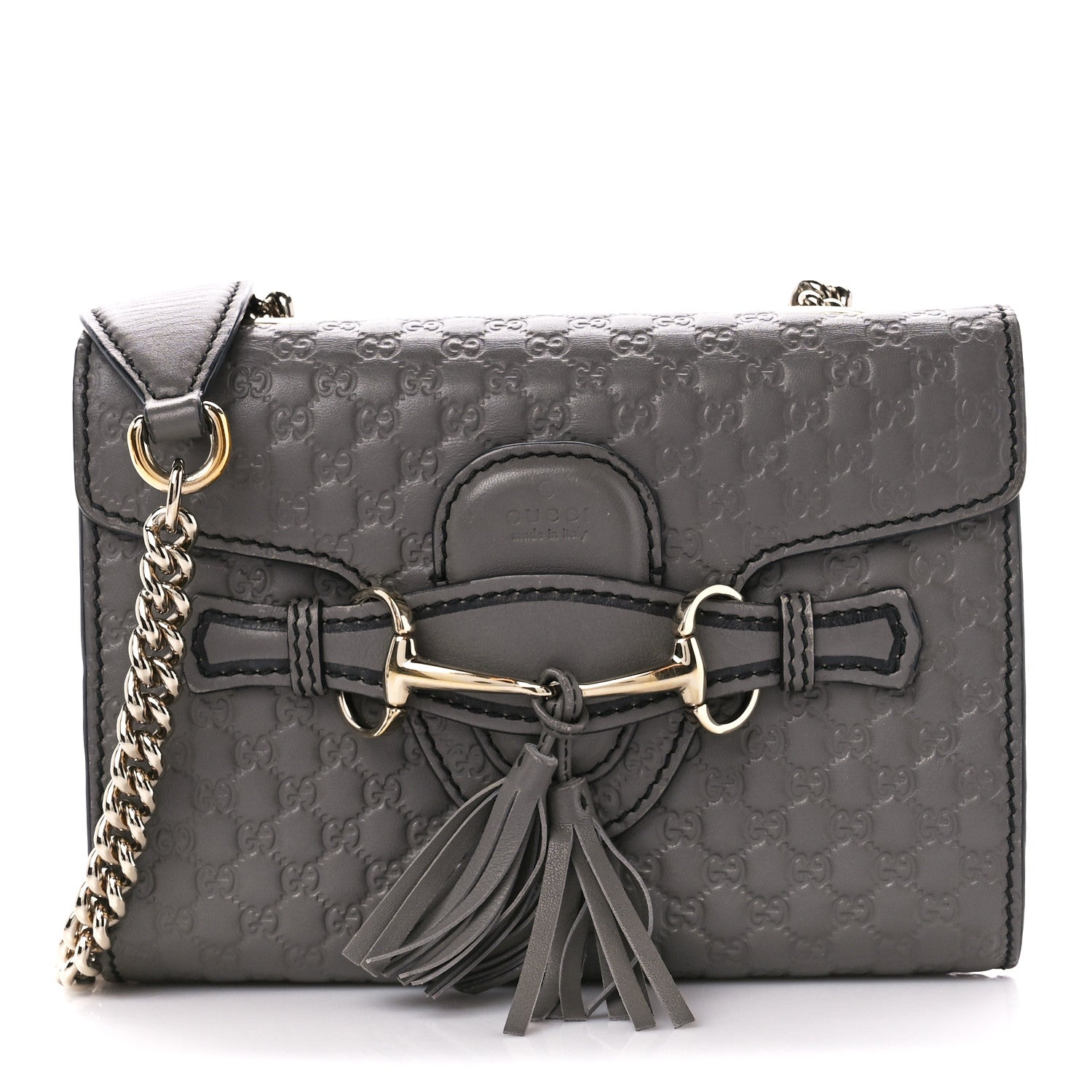 Gucci Soft Microguccissima Mini Emily Chain Shoulder Bag Loess 1 of 13