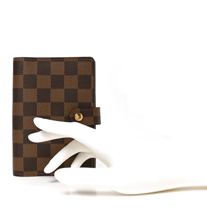 Louis Vuitton Damier Ebene Small Ring Agenda Cover 2 of 6