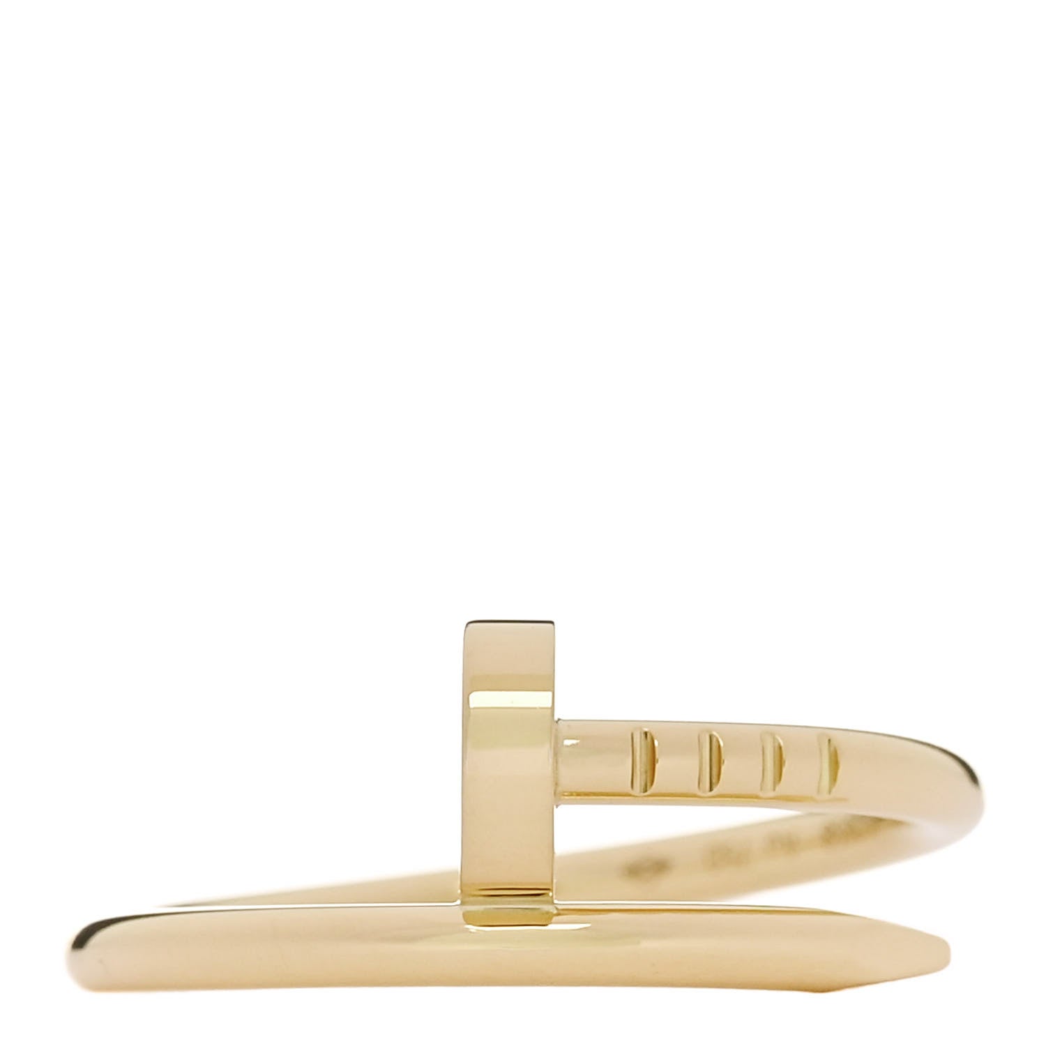 Cartier 18K Yellow Gold Small Juste Un Clou Ring 49 5 1 of 6