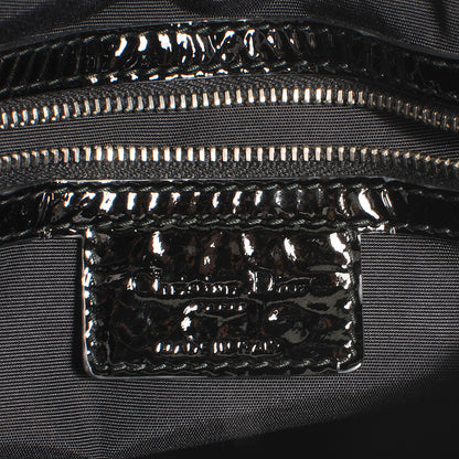 Christian Dior Patent Cannage Medium Le Trente Tote Black 6 of 7