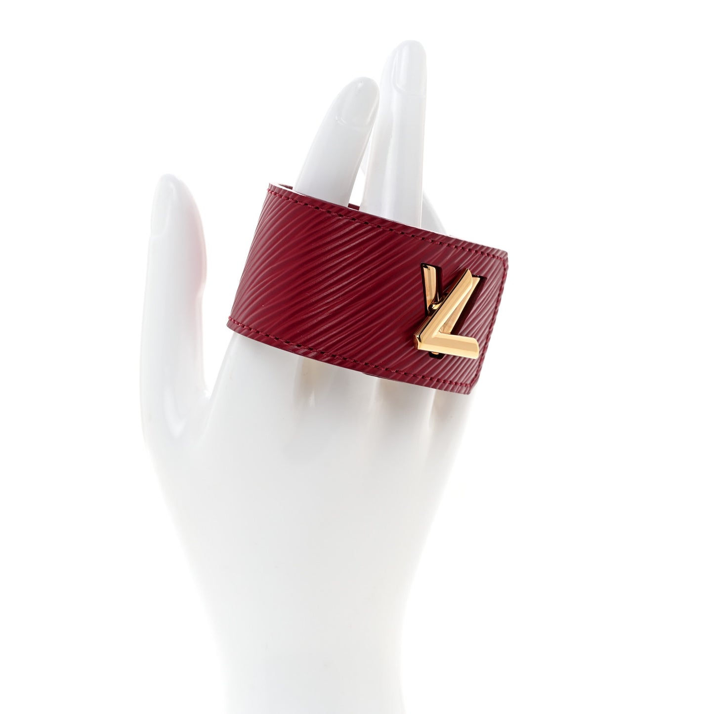 Epi Twist It Cuff 17 Fuschia