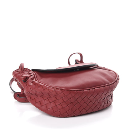 Bottega Veneta Nappa Intrecciato Small Nodini Flap Crossbody Baccara 4 of 9