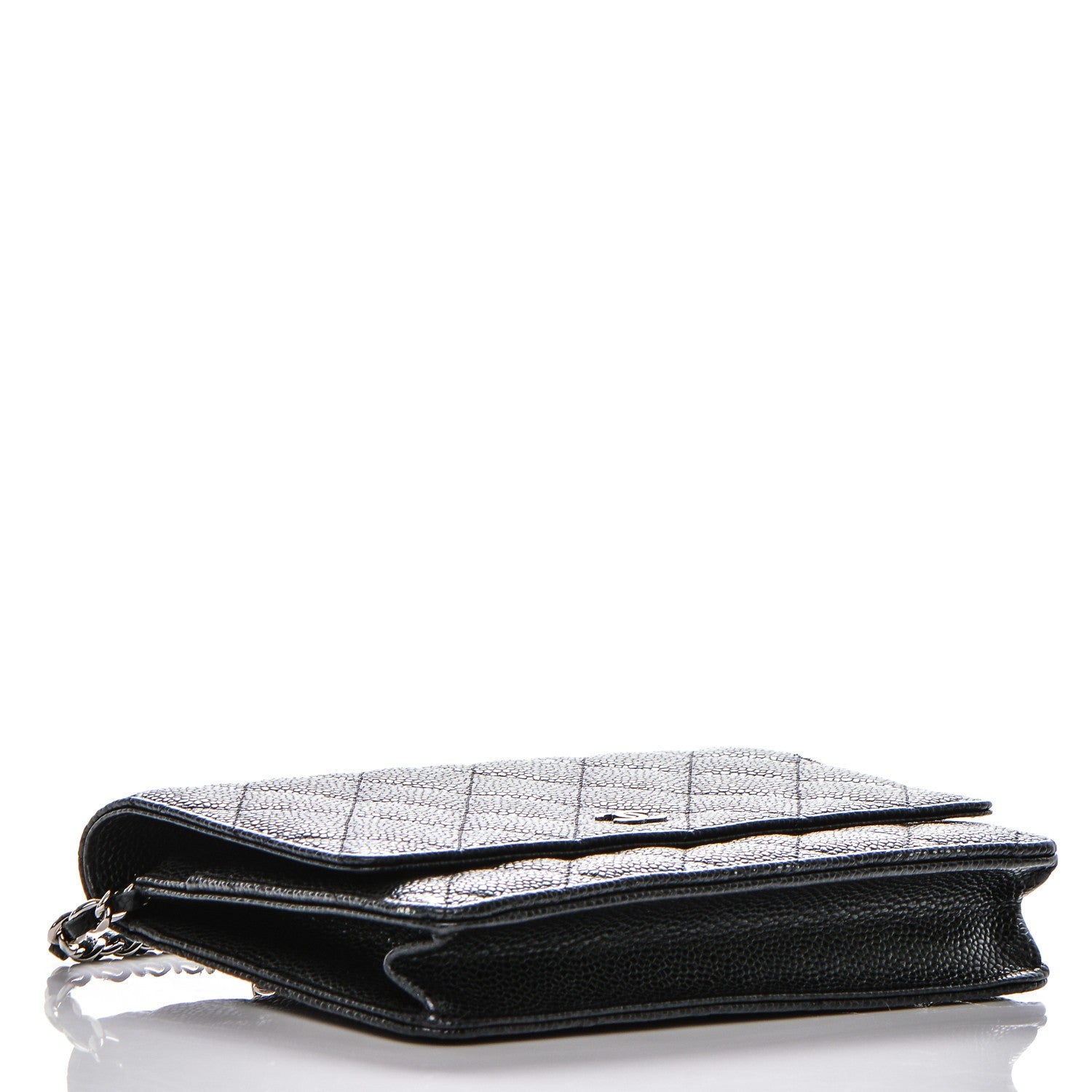 Chanel Caviar Quilted Wallet On Chain WOC Black 4 of 8