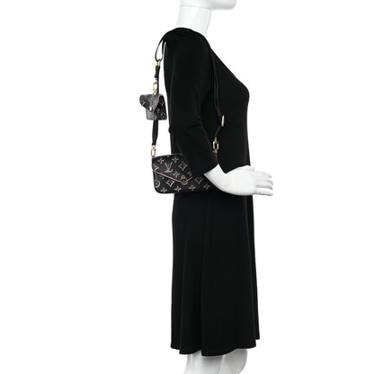 Louis Vuitton Monogram Fall For You Felicie Strap & Go Black 2 of 9
