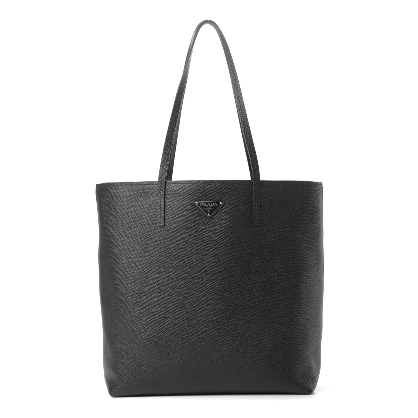 Saffiano Cuir Tote Black