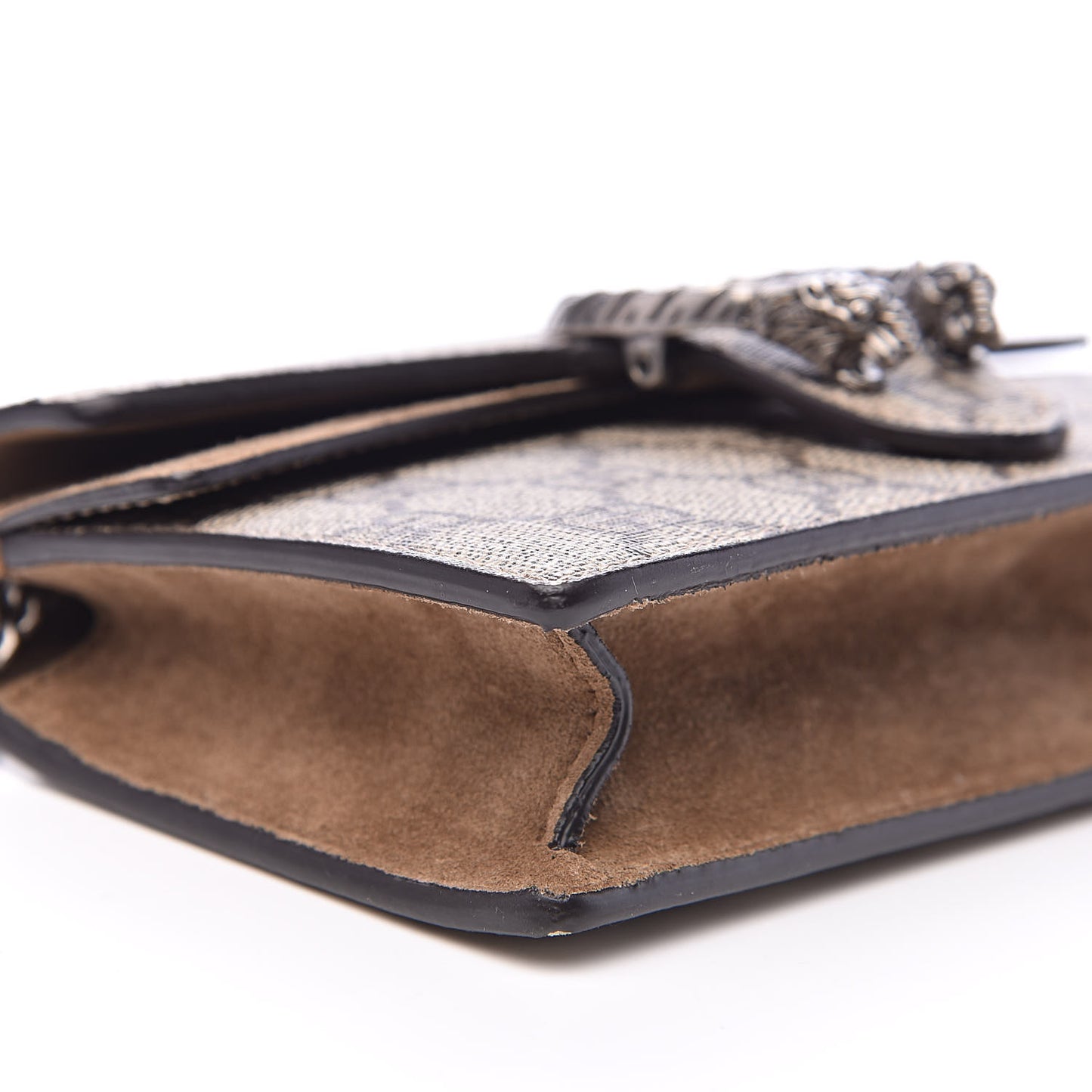 GG Supreme Monogram Super Mini Dionysus Shoulder Bag Taupe