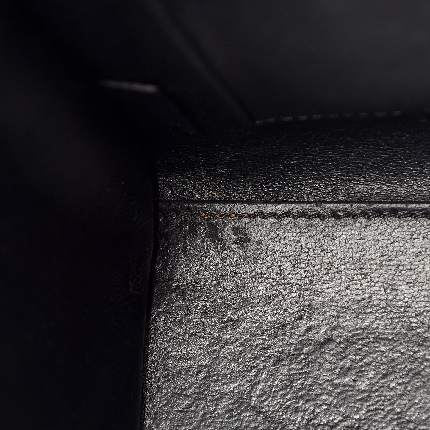 Smooth Calfskin Nano Luggage Black