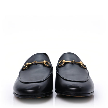Gucci Calfskin Womens Jordaan Loafers 38 Black 2 of 9