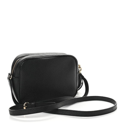 Gucci Pebbled Calfskin Small Soho Disco Bag Black 3 of 9