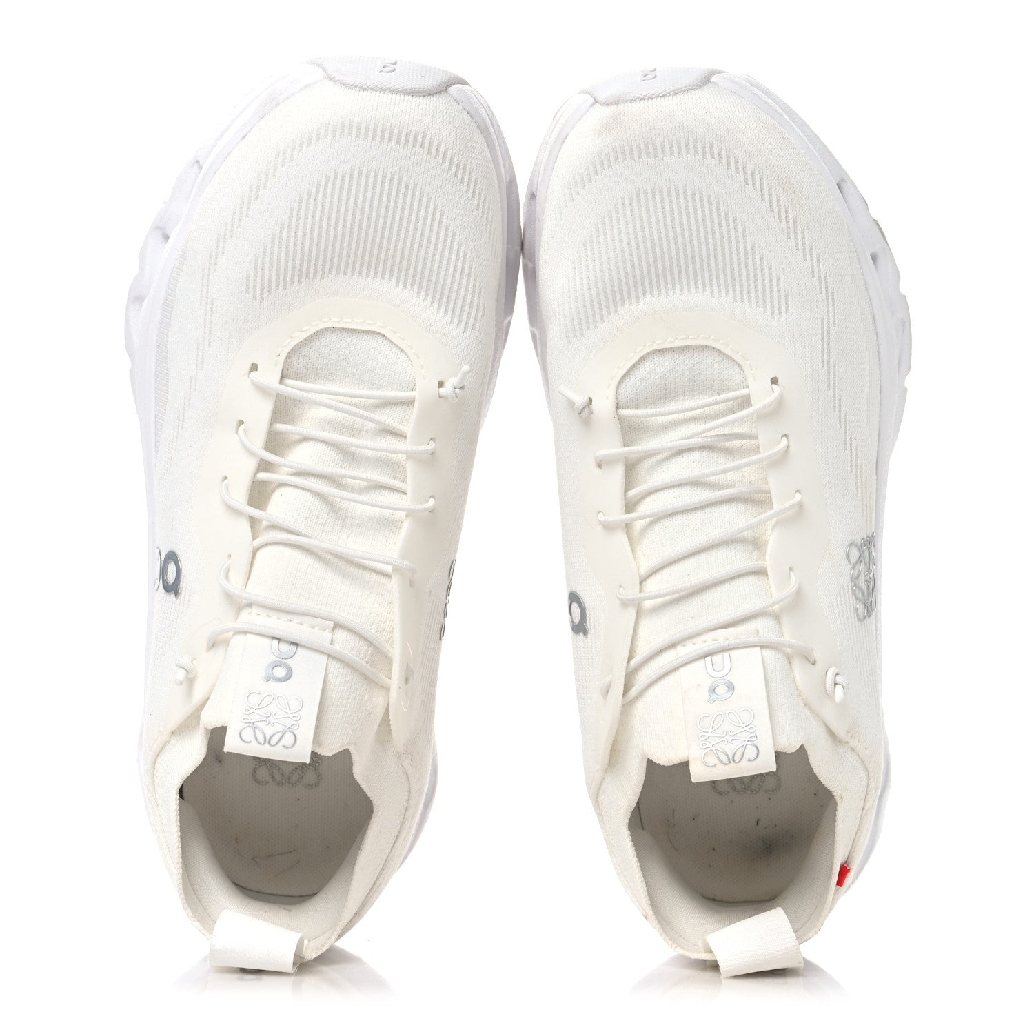 Loewe X ON Recycled Polyester Womens Cloudtilt Sneakers 38 All White 2 of 8