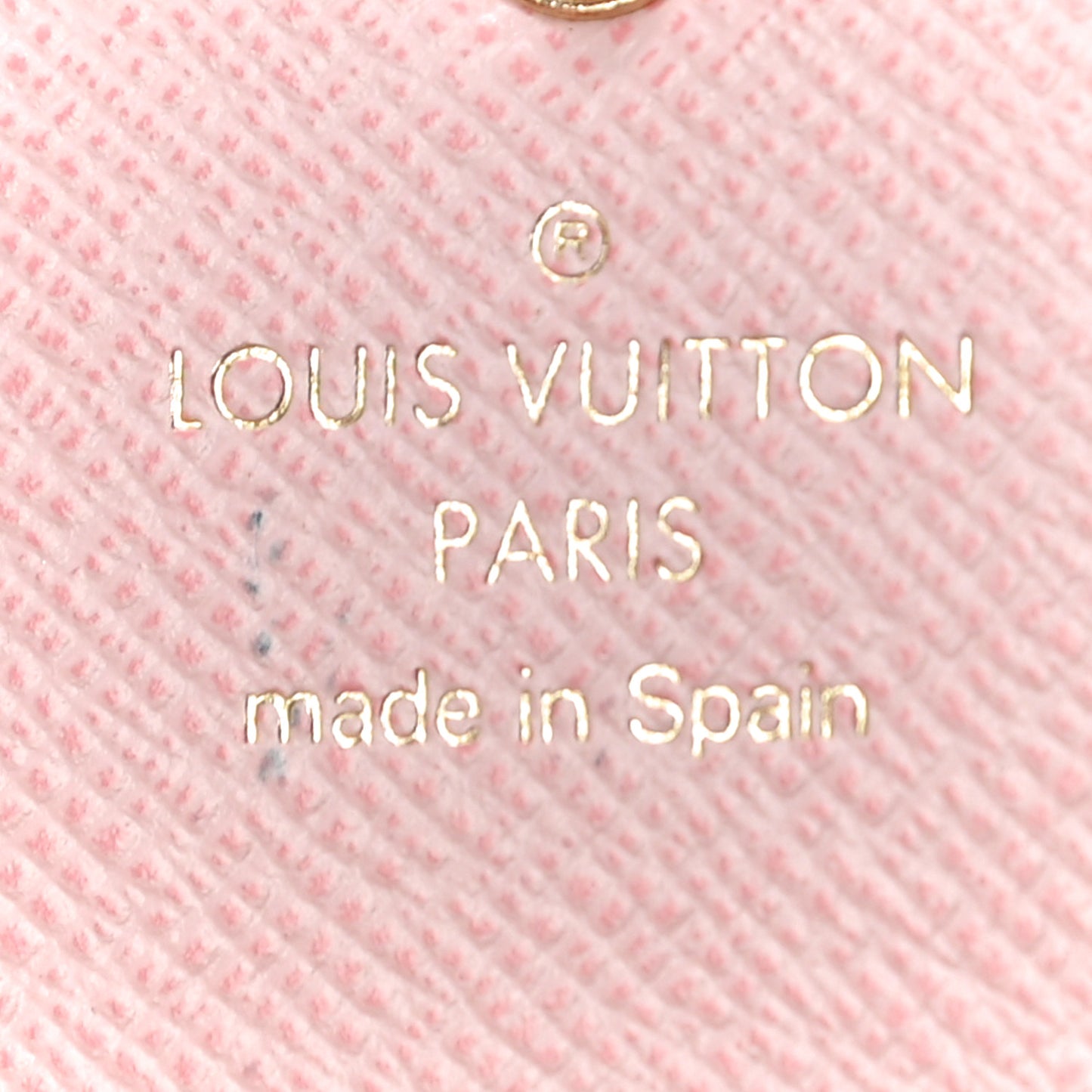 Damier Azur Rosalie Coin Purse Rose Ballerine