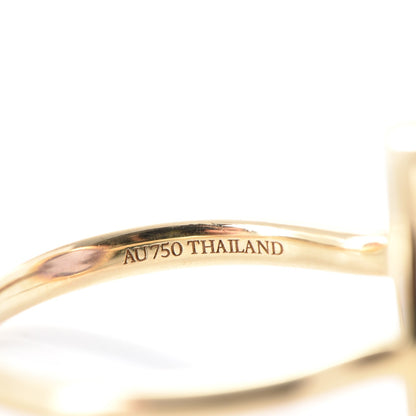 Tiffany 18K Yellow Gold Amethyst Paloma Picasso Olive Leaf Ring 7 5 of 5