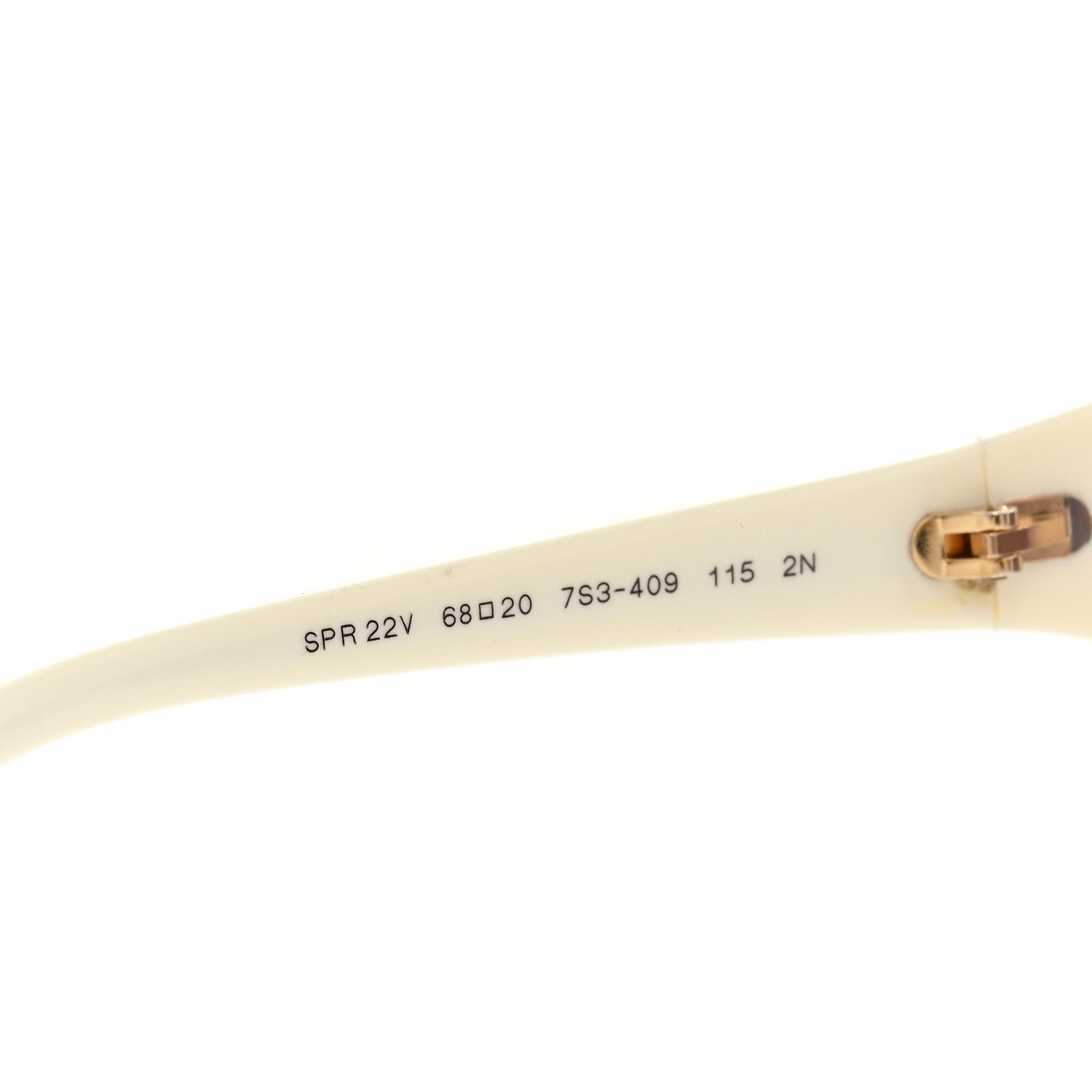 Prada Acetate Sunglasses SPR 22V White 6 of 6