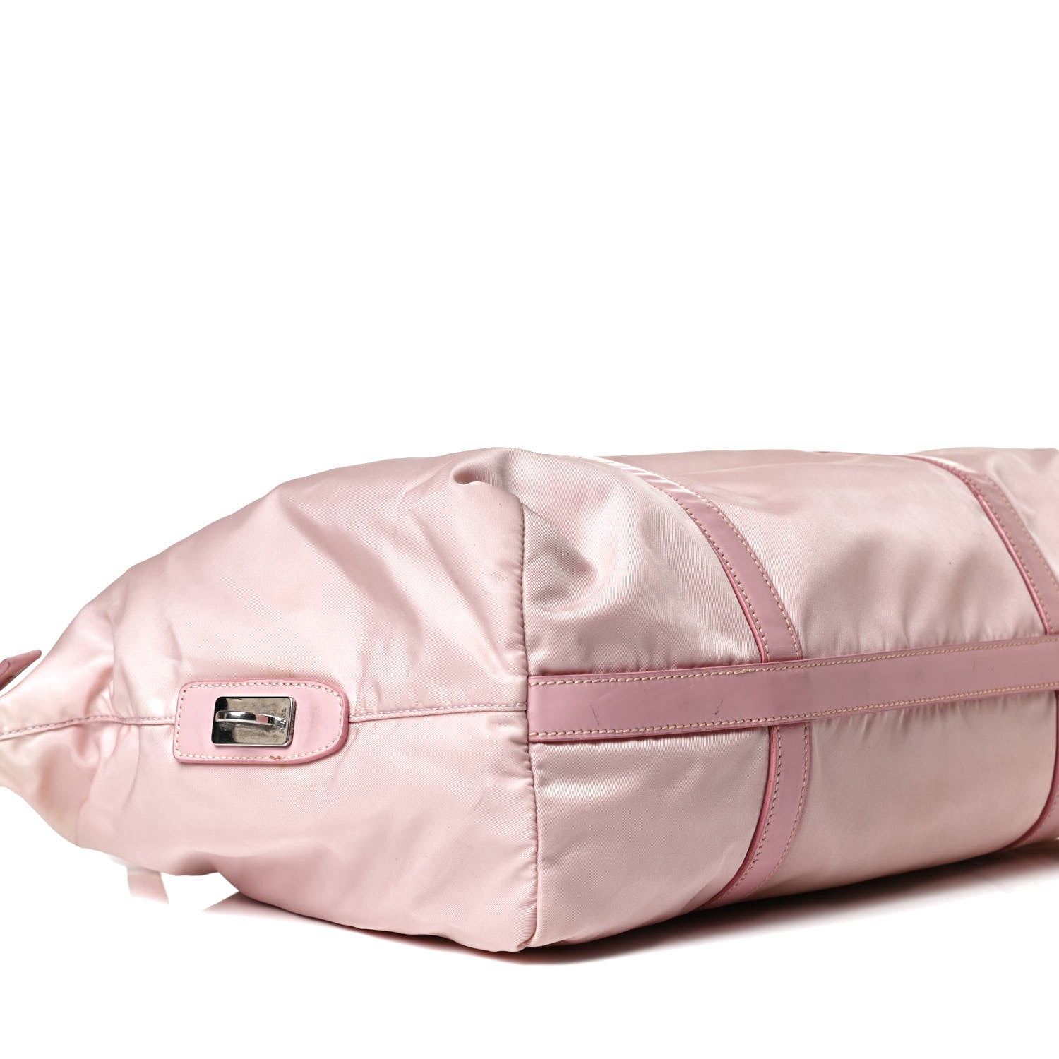 Prada Tessuto Nylon Tote Pink 9 of 17