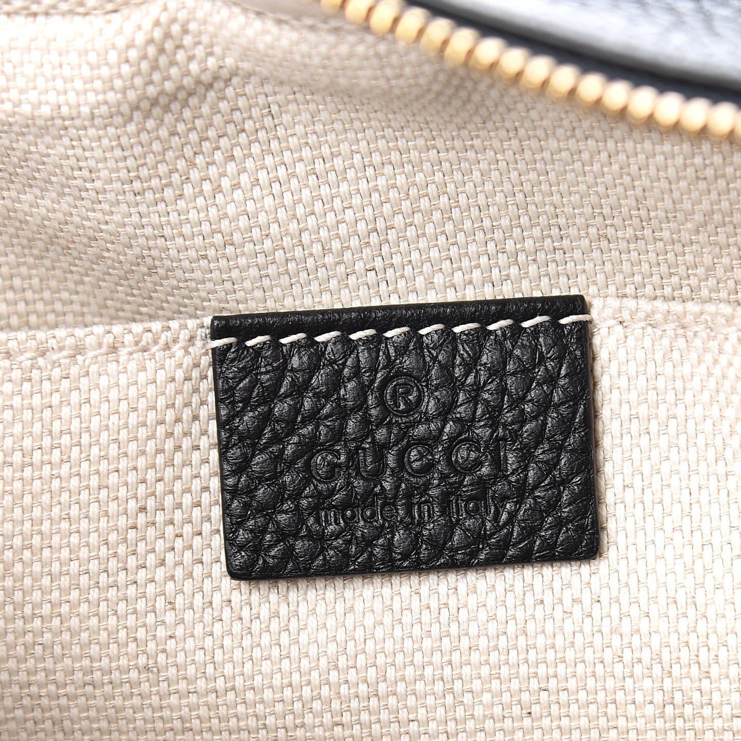 Pebbled Calfskin Small Soho Disco Bag Black