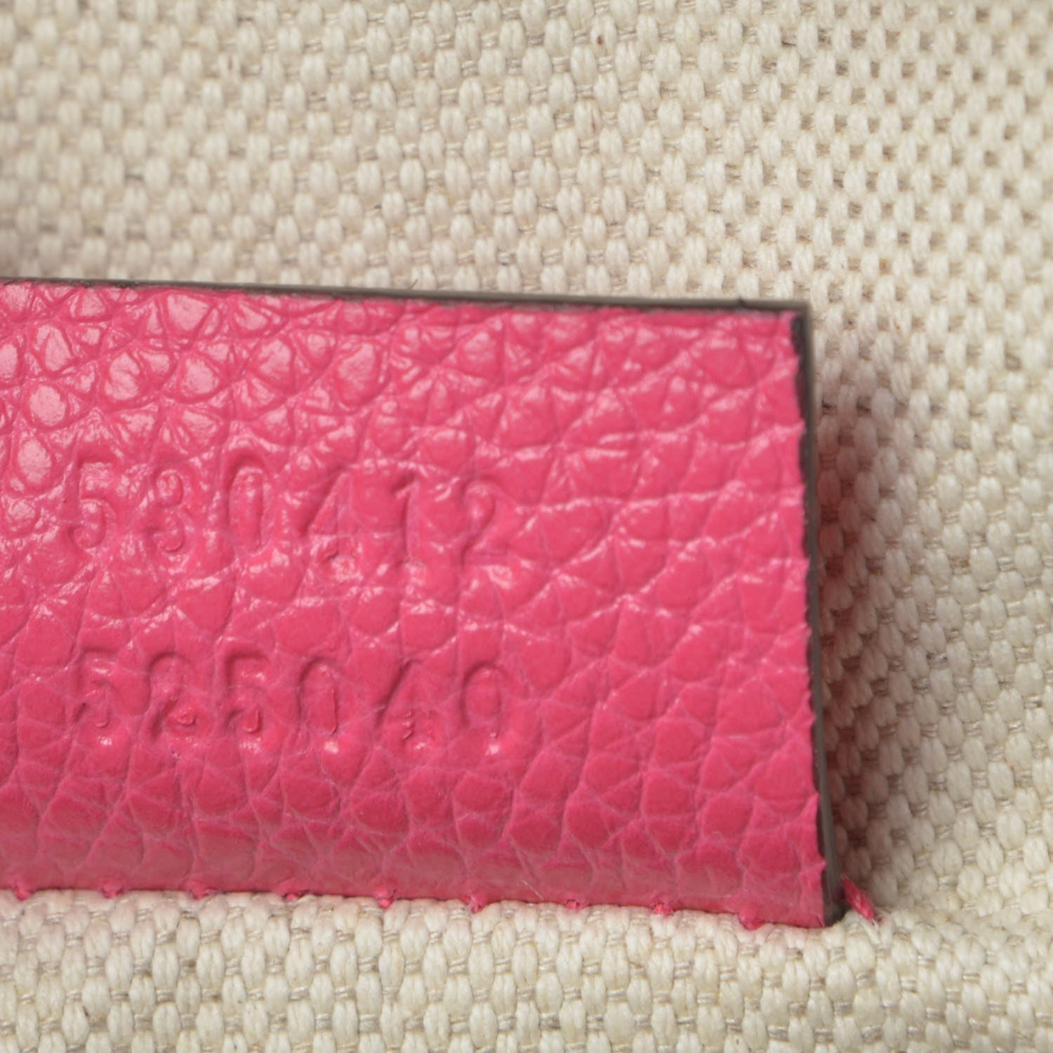 Gucci Grained Calfskin Logo Belt Bag Pink 7 of 7
