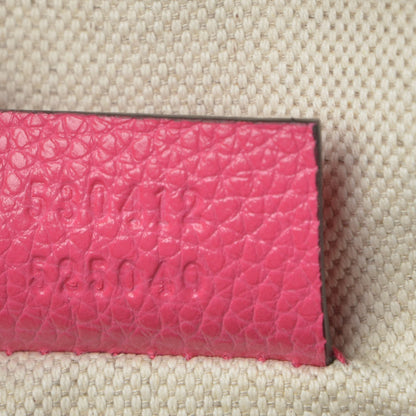 Gucci Grained Calfskin Logo Belt Bag Pink 7 of 7