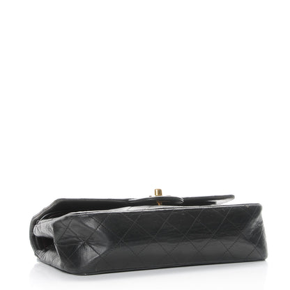 Chanel Lambskin Quilted Medium Double Flap Black 5 of 11