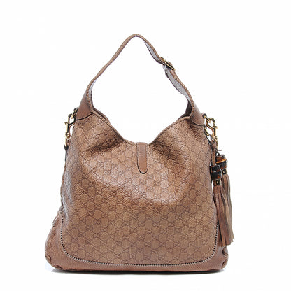 Gucci Guccissima Large New Jackie Hobo Natural Brown 7 of 7