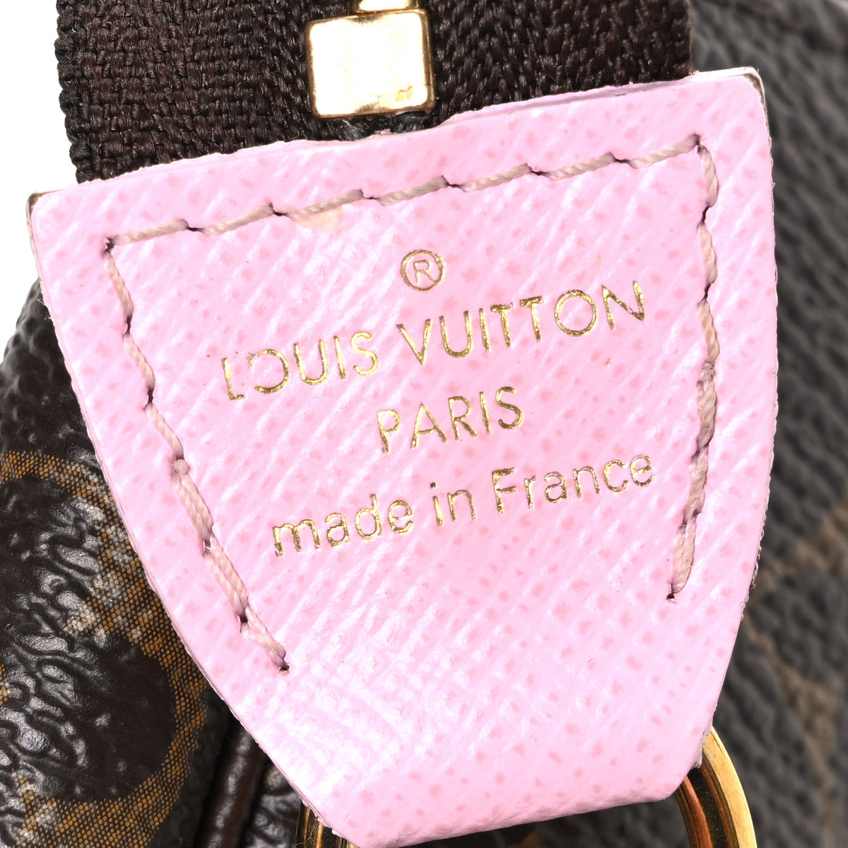 Louis Vuitton Monogram 2021 Christmas Animation Japanese Garden Mini Pochette Accessories Wisteria Pink 6 of 7