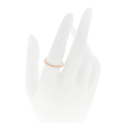 Van Cleef & Arpels 18K Rose Gold Small Perlee Ring 57 8 2 of 5