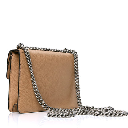 Gucci Dollar Calfskin Crystal Mini Dionysus Shoulder Bag Natural Tan Black Diamond 2 of 6